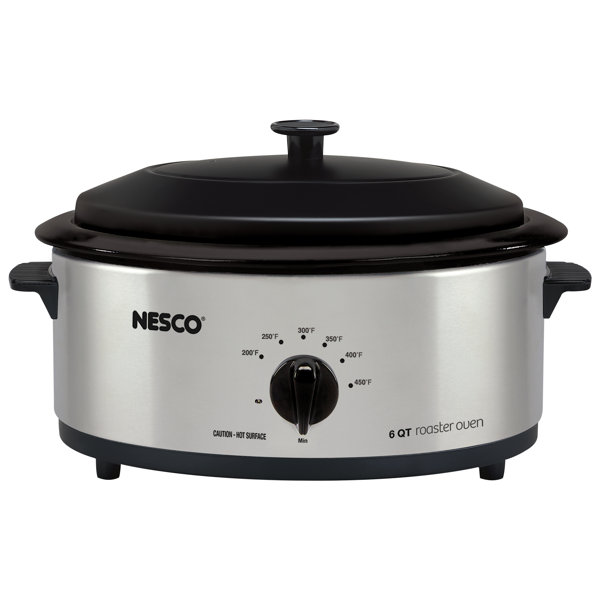 Nesco® 481625 6Quart Stainless Steel Roaster Oven & Reviews Wayfair